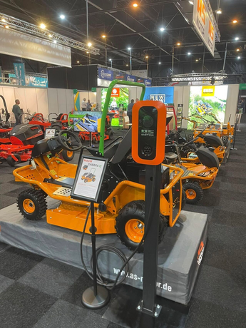 AmprisenTech s AC EV Charger Drives German Electric Lawn Mower Innovation