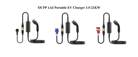 AmprisenTech The Game Changing OCPP Portable EV Charger Revolutionizing EV Fleet Charging