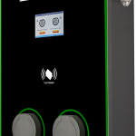 Double Socket Commercial AC EV Charger with OCPP